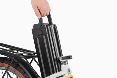 Draagbare batterij van de DYU C6 Pro stads elektrische fiets Draagbare batterij van de DYU C6 Pro stads elektrische fiets