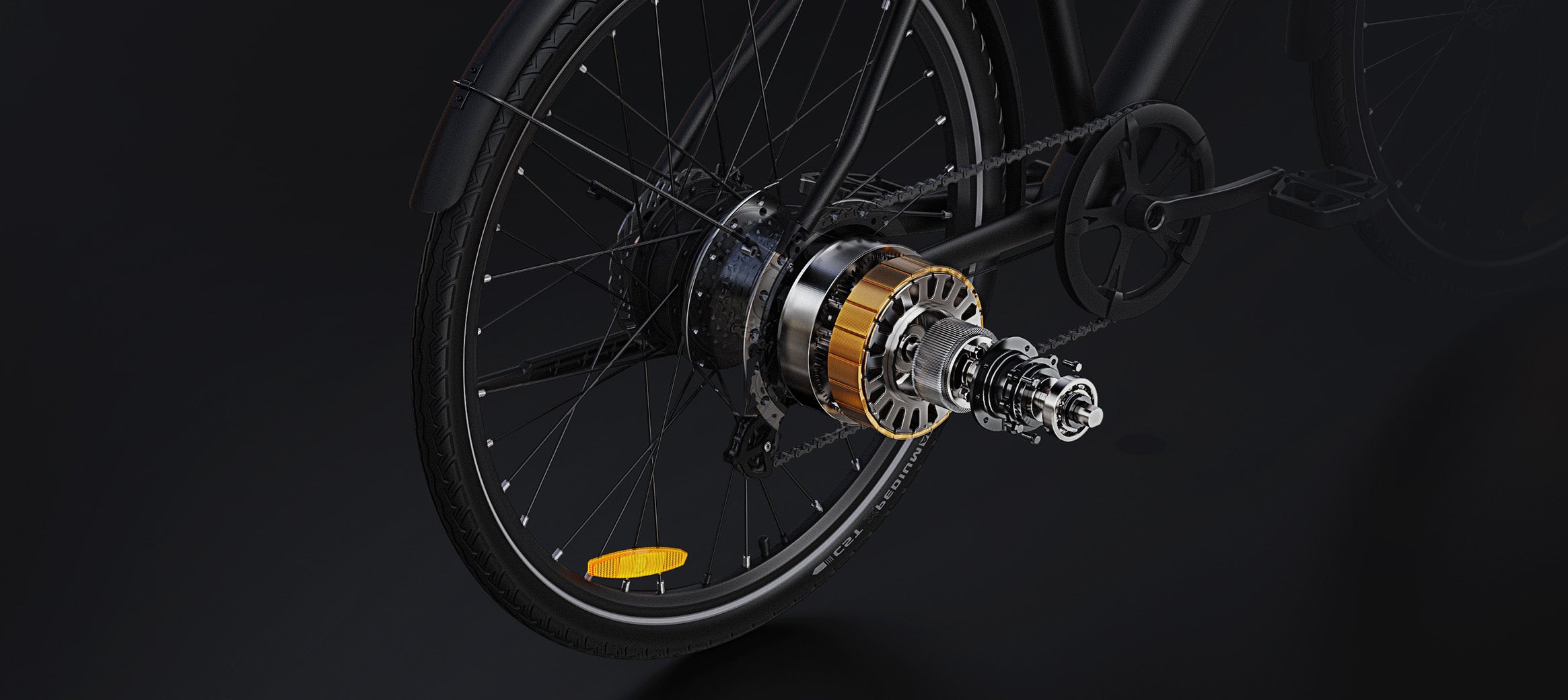 250W/36V high-speed spoke motor
