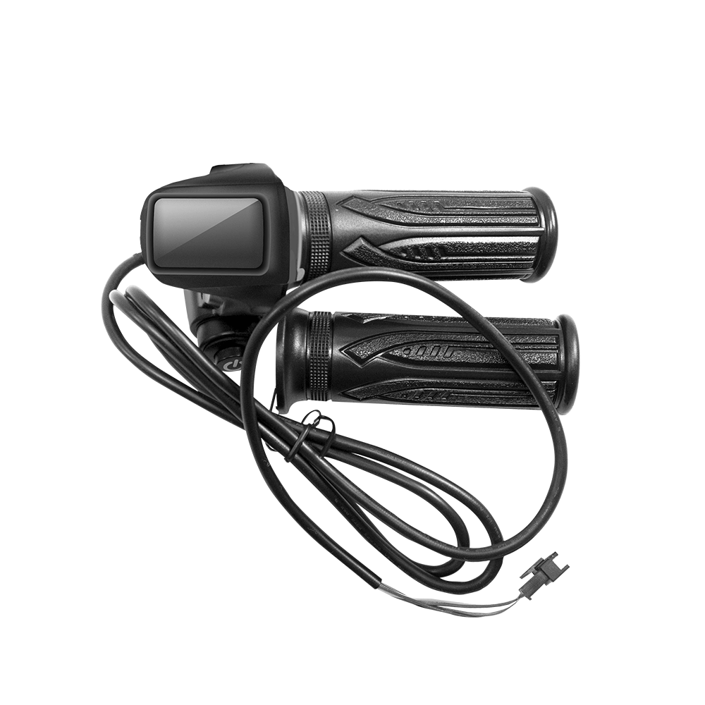 Twist throttle handgreep met digitaal display voor DYU elektrische fietsen. Twist throttle handgreep met digitaal display voor DYU elektrische fietsen.