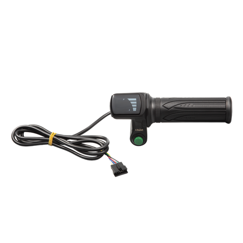 Digitale handgreep met twist throttle en bedrading voor DYU elektrische fietsen. Digitale handgreep met twist throttle en bedrading voor DYU elektrische fietsen.