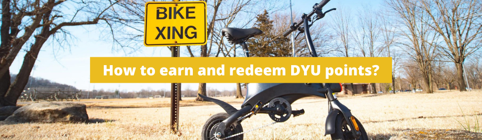How to earn and redeem DYU points?