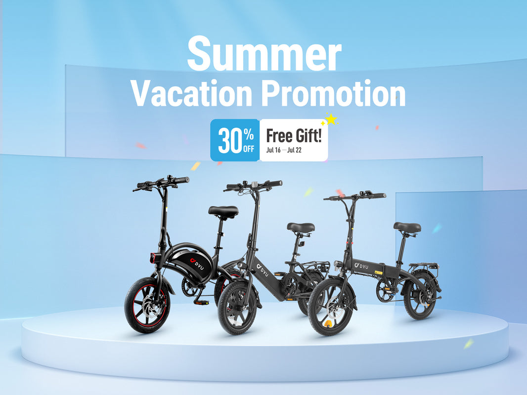 Summer with the DYU Electric Bike Sale in Netherland