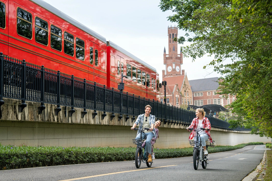 DYU C9 lange afstand e-bike bij treinroute met accu reserve planning