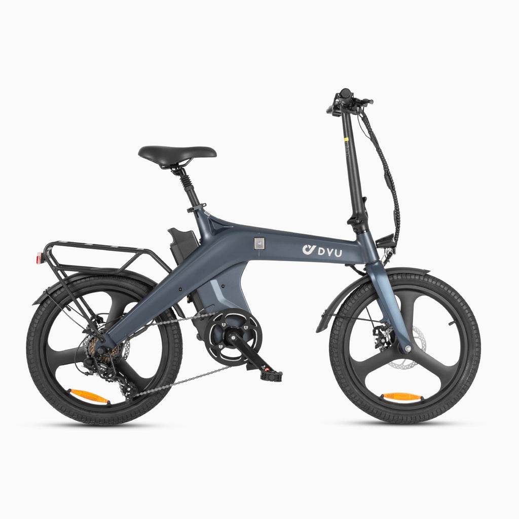 DYU T1 20 inch opvouwbare elektrische fiets met magnesiumlegering en Shimano remmen