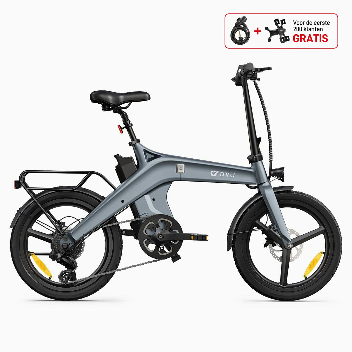 DYU T1 20 Inch Opvouwbare Elektrische Fiets
