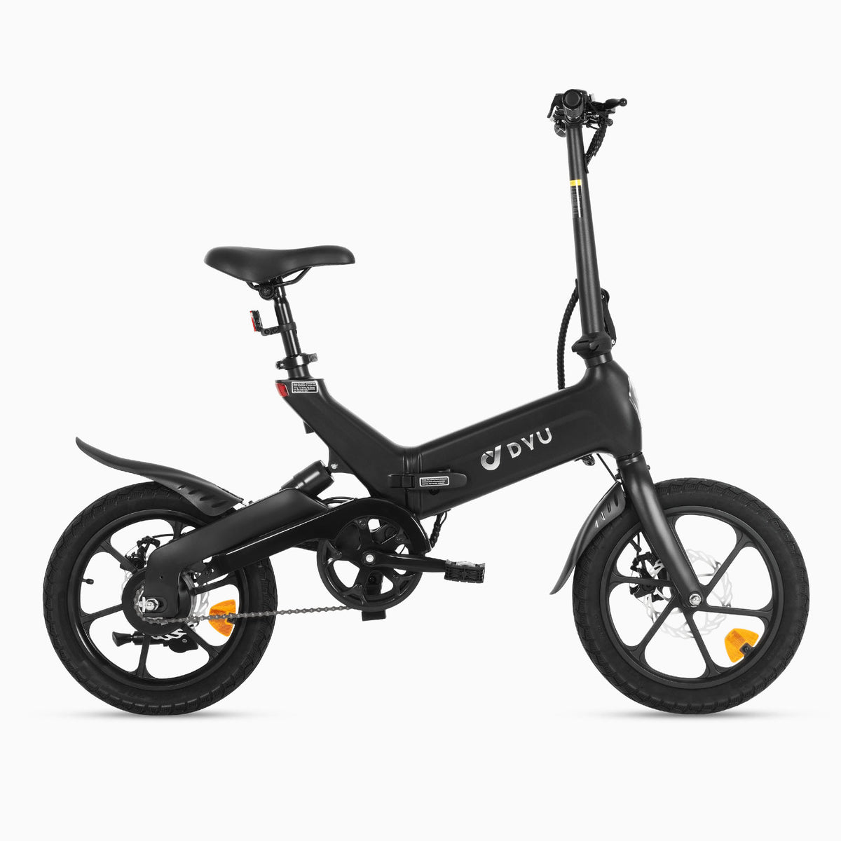 DYU A16 16 inch volledig opvouwbare elektrische fiets