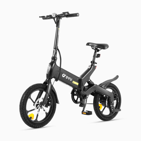 DYU A16 16 inch volledig opvouwbare elektrische fiets