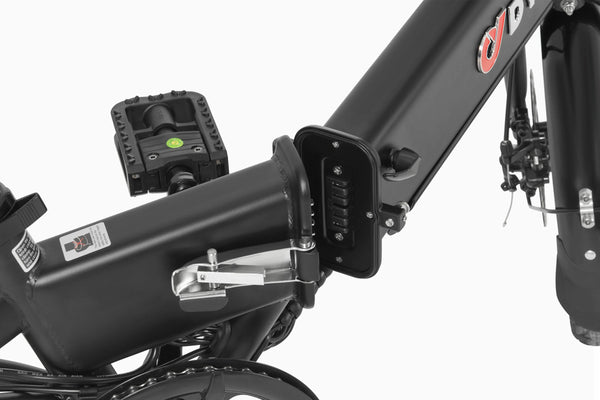 DYU A5 14 Inch Volledig Opvouwbare Elektrische Fiets