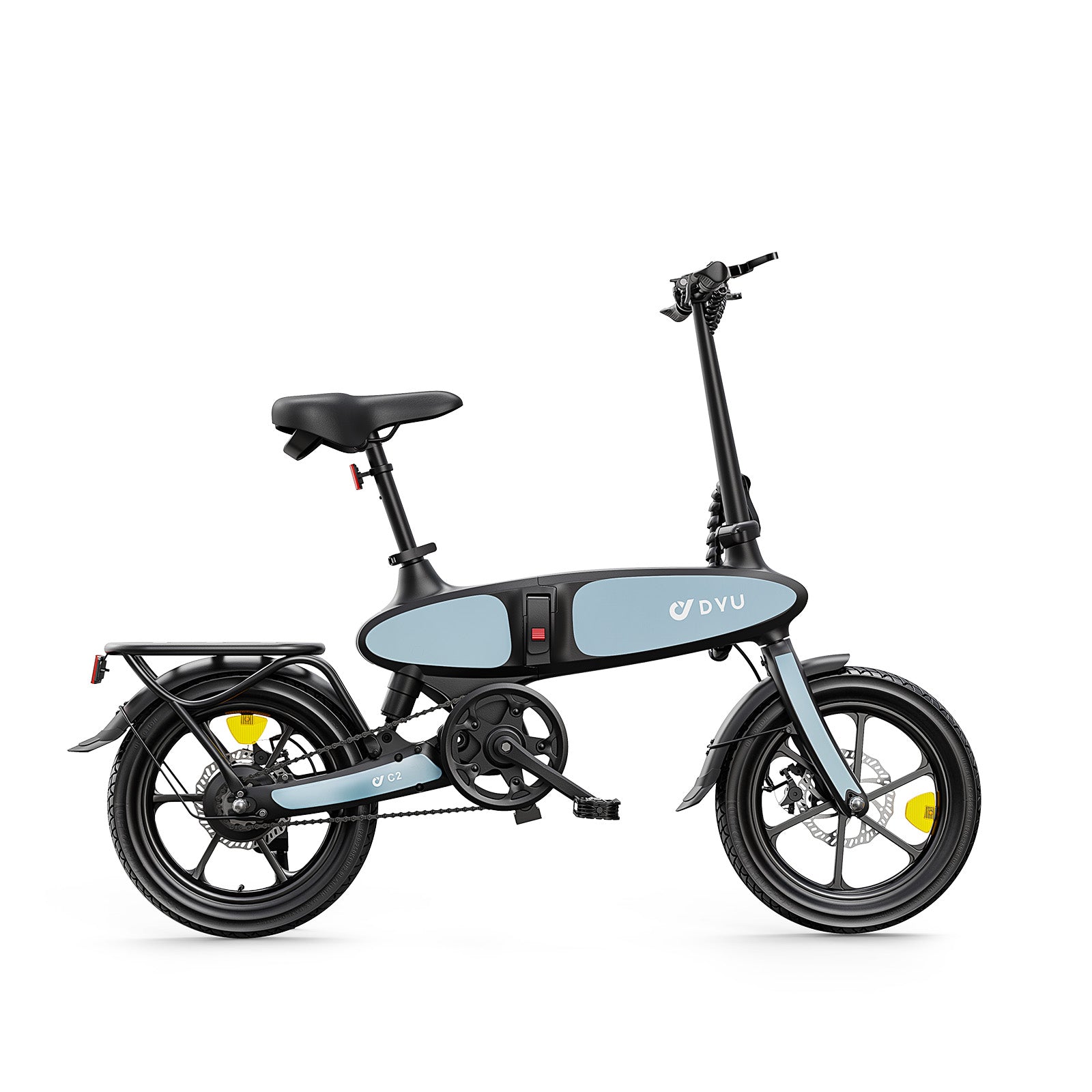 DYU C2 16 Inch Volledig Opvouwbare Elektrische Fiets
