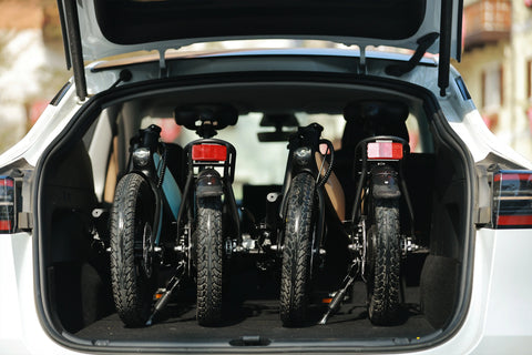 DYU C2 16 Inch Volledig Opvouwbare Elektrische Fiets