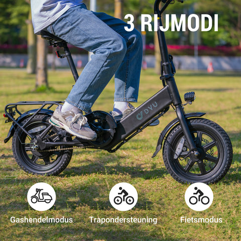 DYU C3 14 Inch Opvouwbare E-bike