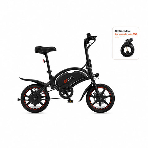 DYU D3S 14 Inch Mini Opvouwbare Elektrische Fiets
