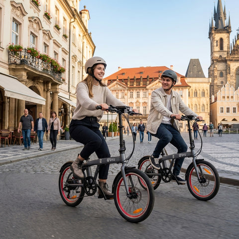 DYU SP1 20" Opvouwbare E-bike met Verwijderbare Powerbank