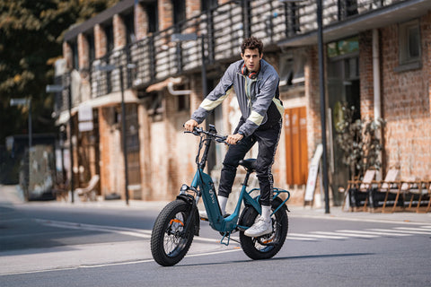 DYU FF500 20 Inch Fat Tire Elektrische Fiets