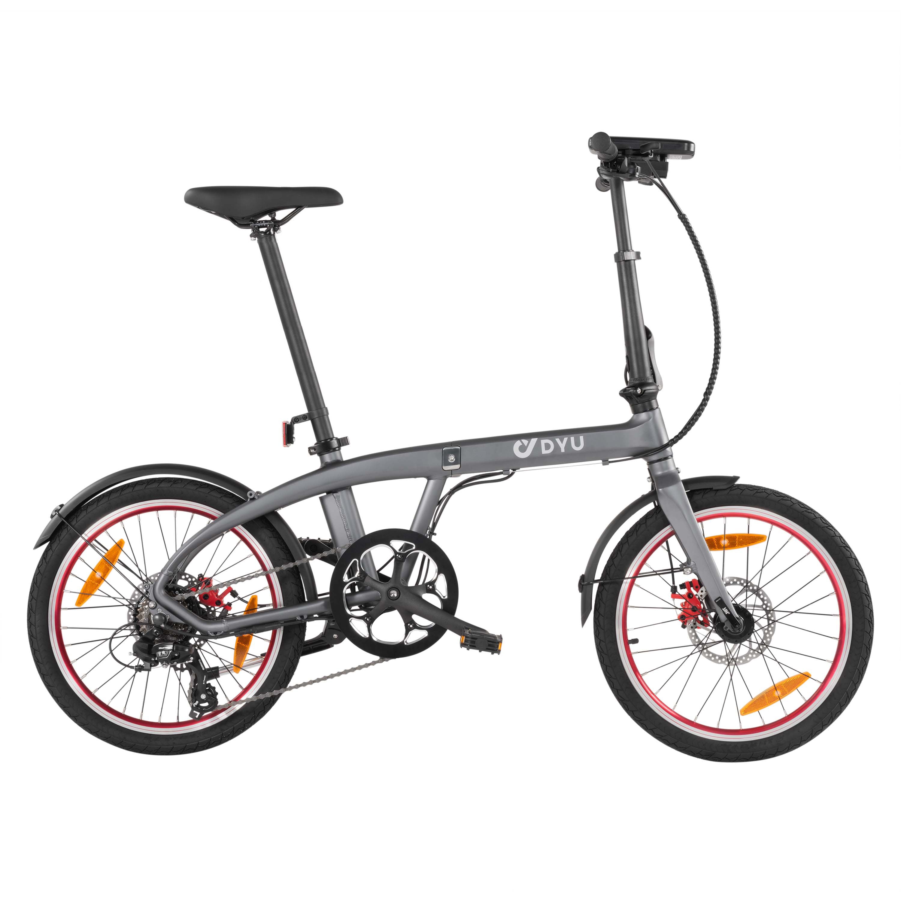 DYU SP1 20" Opvouwbare E-bike met Verwijderbare Powerbank
