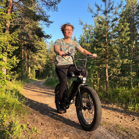DYU UX BMX 20 Inch Fatbike Elektrische Fiets