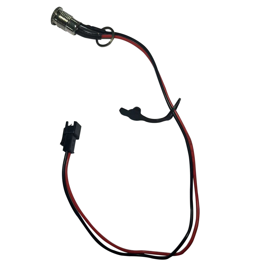 DYU Universal Battery Charging Cable with red and black wires for electric bikes